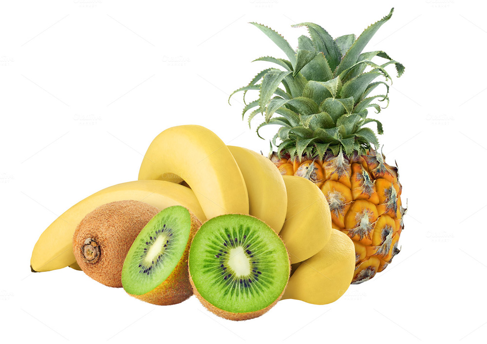 Детокс рецепт: Cмузи с ананасом, киви и бананом