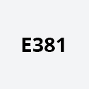 E381 (Аммоний железо цитрат) - представляет собой порошок или гранулы красновато-коричневого или зеленого цвета со слабым запахом аммиака и металлическим вкусом.